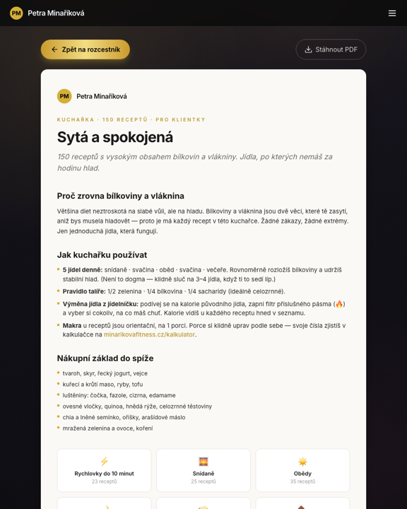 Náhled kuchařky se 200 recepty